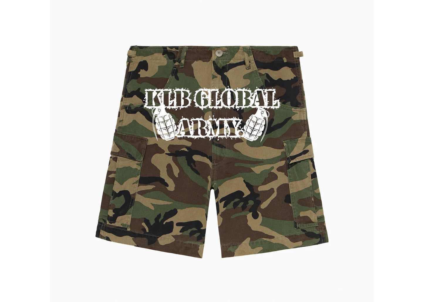 "KLB GLOBAL ARMY" SHORTS